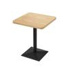 Sofá de Cabina, Cafetería, Café, Restaurante Occidental, Bar de Snacks, Juego de Mesa y Sillas de Madera Maciza, Todo Madera Maciza para Uso Comercial