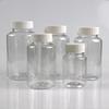 15ml ml 20 30 60 80g 500g boca grande garrafa de plástico transparente PET frasco de reagente de amostra vazio separado
