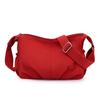 Bolso de Hombro Cruzado de Tela Oxford Bolso Dumpling Moda Casual para Mujer Bolsa de Viaje de Nailon Repelente al Agua Lona Bolsa de Madre