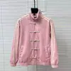 Jaqueta Bordada Americana Tendência Moda de Rua Primavera e Outono Três Listras Retro Chinesa Transfronteiriça, Estilo Versátil para Casais