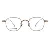 Montura de gafas retro ultraligera de tortuga Wannian titanio puro 88055 Danyang montura de gafas montura de gafas ópticas al por mayor hombres y mujeres