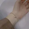 Doudou letra da sorte pulseira da sorte estudante feminina online Vermelho simples design de nicho ins pulseira para amigas da sorte