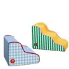Escaleras para Perros Transfronterizas Escaleras para Mascotas del Hogar Escalera para Perros Pequeños y Medianos Perro Teddy Corgi Escalera para Perros Desmontable y Lavable