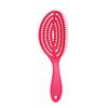 Nuevo peine hueco con forma de espalda, peine de púas ovaladas, forma esponjosa, peine de masaje para el hogar, peine para cabello de doble uso húmedo y seco en stock