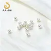 Clipe de posicionamento de preservação de cor folheado a ouro 18K, fecho fixo para contas planas, fecho para contas soltas, acessórios de fechamento para pulseira DIY feita à mão, acessórios mais vendidos