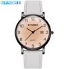 Reloj de estudiante de fábrica, reloj de cuarzo de moda simple, diseño de esfera de té para hombres y mujeres, reloj retro informal para parejas.