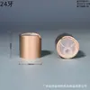Suministrado directamente por el fabricante, tapas oscilantes electroaluminizadas, tapas de plástico para botellas de 20 hilos a 28 hilos para productos de limpieza y cuidado
