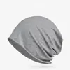 Gorro de Invierno Estilo Coreano para Hombre, Adecuado para Todas las Estaciones, Gorro Térmico Cortavientos Postparto, Gorro de Maternidad para Mujer, Gorro Holgado de Algodón Puro, Gorro Tejido
