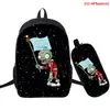Plantas vs. Mochila con Estampado Digital 3D de Entorno de Juego de Zombis Mochila de Dos Piezas a Todo Color Mochila Escolar para Estudiantes