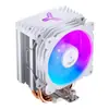 Qiaosibo Cr1400V Cooler de CPU para Computador Ventilador Argb Branco Desktop Cr1400Evo Torre Refrigeração a Ar