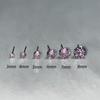 Uña de Cochlear con Diamante de Super Brillo Circonita Plata S925 Clavo de Oreja Perforación de Oreja para Mujer Uña de Hueso de Oreja Nicho Versátil Pendientes de Gama Alta