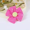 Accesorios de Flores de Cinco Pétalos a Cuadros de Venta Caliente del Fabricante Accesorios para Ropa Flor Hecha a Mano Rellena de Algodón Accesorios de Flores DIY Tela
