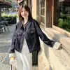 2025 Primavera y Otoño Nueva Era Reductor Versátil Cómodo Agradable a la Piel Casual Mejorador de Calidad Cuello Alto Chaqueta Corta Moderna