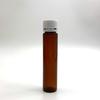 Botella de Líquido Oral Resistente a Altas Temperaturas Marrón Transparente Material de Grado Alimenticio Botella 20ml Botella de Plástico Botella de Esencia Línea de Llenado