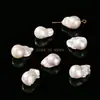 Jingde Jewelry Contas de Cauda Irregulares com Brilho Atacado Pérola Barroca Branca Natural Formato de Gota Contas Soltas Individuais