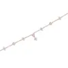 Pulsera de Plata de Ley 925 Trébol Brillante de Cuatro Hojas para Mujer Ins Accesible Lujo Gama Alta Estrella Pulsera Completa de Diamantes Joyería de Mano Apilada Venta al por Mayor