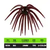 Cebo blando de erizo de mar más vendido transfronterizo 13 cm 18 g señuelo de pesca de erizo de mar, cebo blando realista para pesca en el mar, cebo artificial de agua dulce black pit