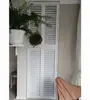 Caja de Medidor de Aire Acondicionado Doble Puerta con Rejilla de Aleación de Aluminio Puerta de Inspección para Hidrante Doble Puerta Cubierta para Calefacción