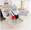 Colgantes de peces geniales, peces flácidos, peces que yacen planos de los residentes de Fondo de Bikini, accesorios para llaveros, chalecos de cama, Año Nuevo