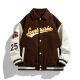 Explosiones Algodón Chaqueta de Traje de Béisbol de Algodón para Hombre Invierno Algodón Marca Trendy Holgada Ropa Versátil Estilo Hong Kong Trendy Guapo Casual