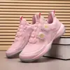 Sapatos de Tênis de Mesa com Fivela Rotativa, Sapatos de Badminton, Sapatos de Corrida para Esportes ao Ar Livre Masculinos e Femininos, Sapatos de Treino com Sola de Carbono para Tênis