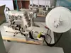 Máquina desatadora, dispositivo desatador de cintas, máquina de coser, máquina de dobladillo, alimentación lateral, transportador de banda de alimentación superior, alimentador de tela, transportador de banda