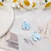 Aleación Crisantemo Margarita Pequeña Pulsera Pintada de Colores Materiales para Cadena de Teléfono DIY Cuentas Sueltas Accesorios Colgantes Accesorios de Joyería