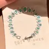 Romántico en su Máxima ExpresiónPulsera Brillante de Diamantes de Colores Estrellados de Ensueño, Estilo Coreano, Suave y Elegante, Accesorio de Moda Versátil para el Viaje Diario