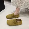 Zapatos Birkenstock de cobertura total tipo strap-on para persona perezosa, dos usos, estilo coreano, nuevos, versátiles, algodón suave, hebilla, zapatos Birkenstock para persona perezosa, zapatos casuales de un solo color