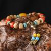 Pulsera de Hueso de Vaca Natural Fidelity Hueso de Yak del Tíbet Hueso del Tíbet Pulsera de Nepal Joyería Wen Play Pulsera al por Mayor
