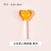 Deai piruleta de amor tridimensional torcida pegamento en crema bolsa de material DIY para funda de teléfono accesorios para el cabello hechos a mano