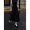 Vestido de Verano 2026 con Cuello Redondo, Hombros Descubiertos, Sin Mangas, Plisado, Falda Larga de Longitud Media, Transmisión en Vivo, Dropshipping, Distribución Transfronteriza