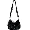 Bolsa de Mão Exquisita com Lantejoulas de Verão, Personalizada para o Trabalho, Versátil, Moderna, Única, Moda de Nicho, Bolsa de Ombro Transversal Feminina
