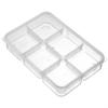 Caja del Compartimento de Carne Congelada del Refrigerador, Caja de Almacenamiento para Congelador, Caja Especial Pequeña de Grado Alimenticio para Conservación, Caja de Almacenamiento y Porcionamiento para Refrigerador