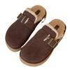 Botas de Nieve Gruesas Personalizadas en Stock con Aumento de Altura, Punta Cerrada, Estilo Slip-On para Mujer, Zapatos Birkenstock Gruesos de Felpa Cálidos para Otoño e Invierno