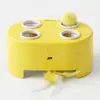 Casa de Queso Inteligente 3 en 1 Transfronteriza Gadget Inteligente de Entretenimiento para Mascotas Juguete para Gatos Bandeja Juguete de Martillo de Topos Juguete de Plumas para Gatos