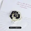 Broche Hebilla Antirreflejo de Alta Gama para Mujer Exquisito Sonrisa Cuello de Camisa Mini Pin Invisible Fijo Accesorios para Ropa