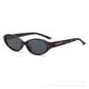 2026 Novos Óculos de Sol Oval Cat Eye Feminino High-End Fashionable Versátil Proteção UV Óculos de Sol Masculino Tendência Street Style