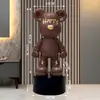 Novo Cofre de Porquinho Desenho Animado Urso Violento Grande Tendência de Chão para a Sala de Estar ao Lado do Gabinete da TV, com Acabamento de Couro de Alta Qualidade
