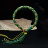 Cuerda de Mano para Thangka Tejida a Mano, Pulsera de Cuerda Colorida, Se Puede Colgar en Thangka Cuerda de Mano de Hilo de Algodón Enrollado a Mano, Cuerda de Mano de Reencarnación de Xizang