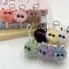 Pingente Pelúcia Briquete Fofo Pequeno Chaveiro de Carro Desenho Animado Anime Popular Pingente Bola de Pelo de Bolsa Mini