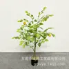 Planta de Simulación Simulación de Planta Árbol de Limón Nórdico Grande Planta Verde Falsa Planta en Maceta Interior Sala de Estar Adornos Decorativos Fruta Bonsái