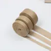 Cinto trançado de corda de cânhamo corda de cânhamo de seda juta trançada flor de laço guirlanda anel handmade criação materiais para joias DIY floricultura juta