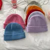 ¡Calidad Premium! Exportado a Corea, Gorro de Punto 100% Lana Pura para Mujer, Gorro Cálido de Punto de Lana de Oveja