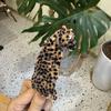 Novo design de nicho com animal tigre leão leopardo multicolorido clipe de tubarão clipe de cabelo atacado internacional acessórios de cabelo clipe de pônei