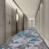 Diseño Hotel Pasillo Pasillo Retardante de Llama Alfombra Impresa Compartimentos Salón de Baile Sala de Reuniones Instalación de Tapete de Piso Completo