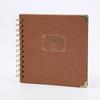 Álbum de fotos infantil especial de papel bronceado directo de fábrica de 6 pulgadas con protección de esquinas libro de crecimiento para bebé diy álbum Porter
