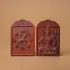 Fabricante de Colgantes de Madera de Azufaifo Golpeada por el Rayo Tallada Bodhisattva del Vacío Deidad Guardiana Buey del Zodiaco Tai Sui con Gran Suministro