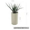 Planta artificial de aloe simulada nórdica, orquídea tigre falsa, suculentas tropicales, decoración para sala de estar interior, adornos para escaparates