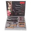 Set de Utensilios de Cocina de Ocho Piezas Garra de Oso, Ocho Cuchillos para Fruta, Cuchillos Pequeños de Cocina, Cuchillos para Rebanar, Regalos de Negocio en Caja